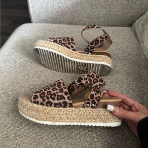 Leopard Print Women’s Sandals
